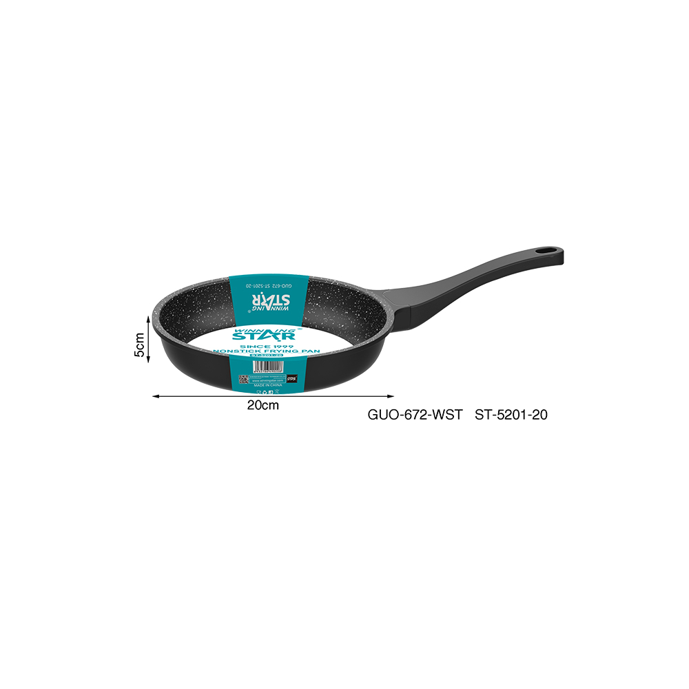 Poêle à frire ST-5201-20 WINNINGSTAR - Noir
