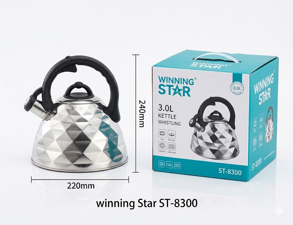 Bouilloire électrique ST-8300 WINNINGSTAR 3 L
