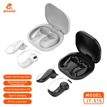 Écouteurs Sport Sans Fil JT-51S – Design Crochet & Bluetooth 5.4