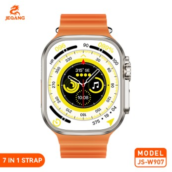 Smartwatch JS-W907 Premium Pack – Coffret 7 Bracelets & Assistant Santé