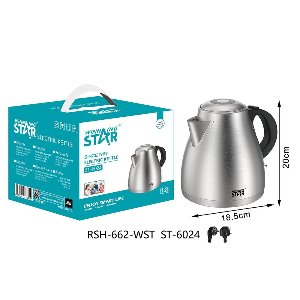 Bouilloire électrique ST-6024 WINNINGSTAR 1,2 L