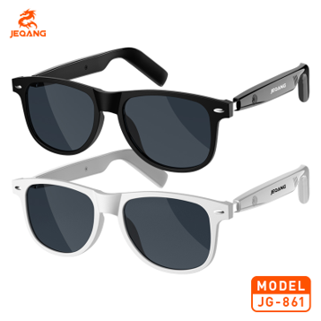 Lunettes de Soleil Audio JG-861 – Son Stéréo Sans Fil & Contrôle Tactile