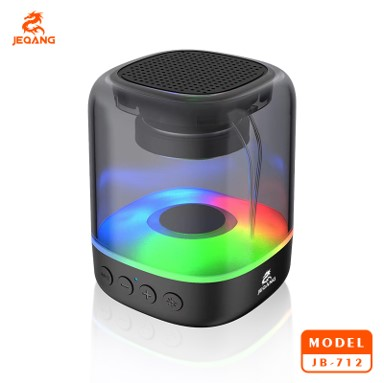 Enceinte Bluetooth Stéréo JB-712 – 10W – Éclairage RGB & Multi-Sources