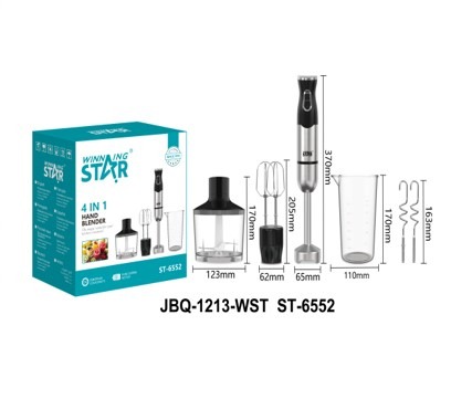 Mixeur à main ST-6552 WINNINGSTAR 0,8 L, à 4 lames
