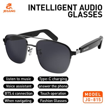 Lunettes Audio JG-815 – Bluetooth 5.4 & Assistant Vocal Intelligent