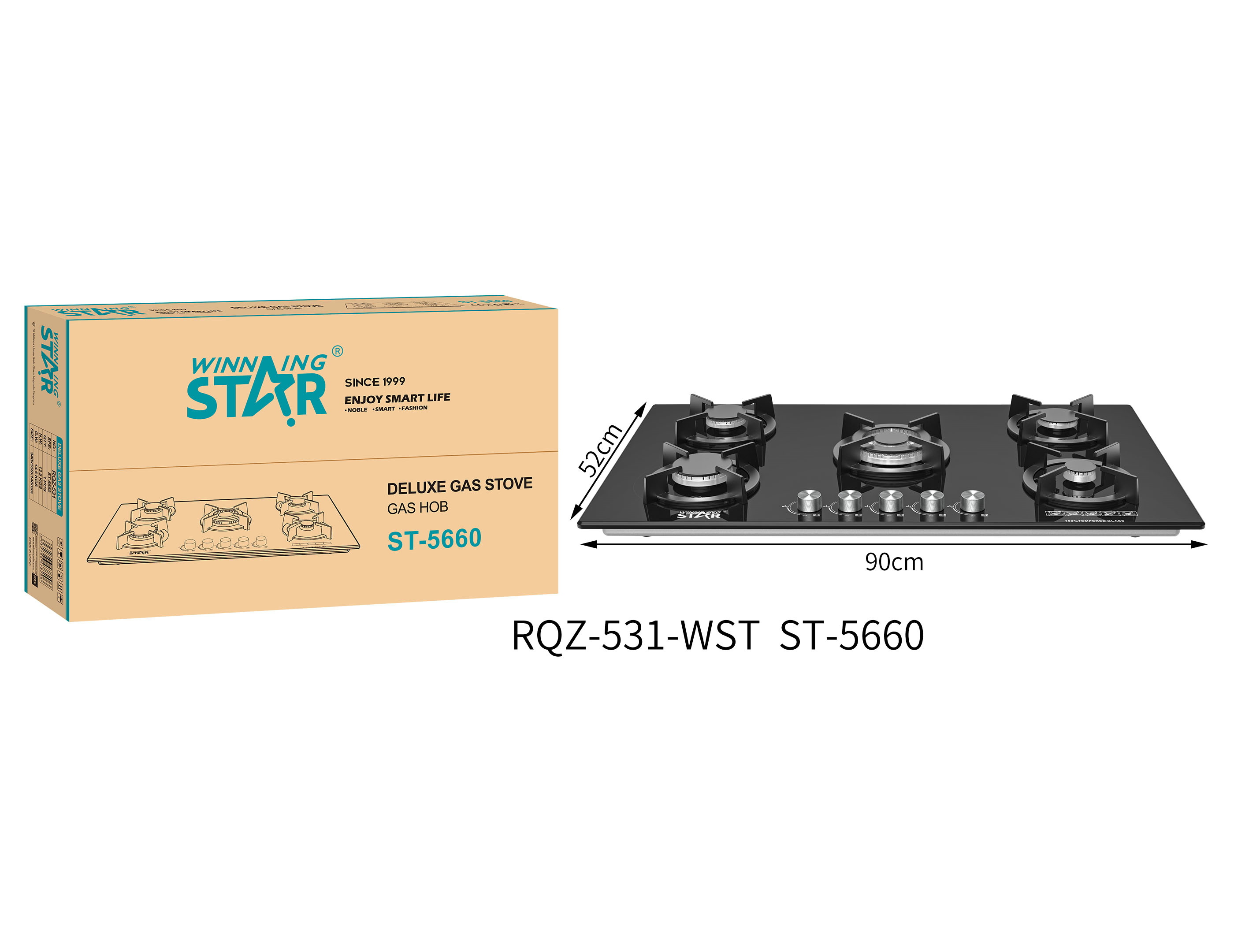 Réchaud à gaz ST-5660 WINNINGSTAR