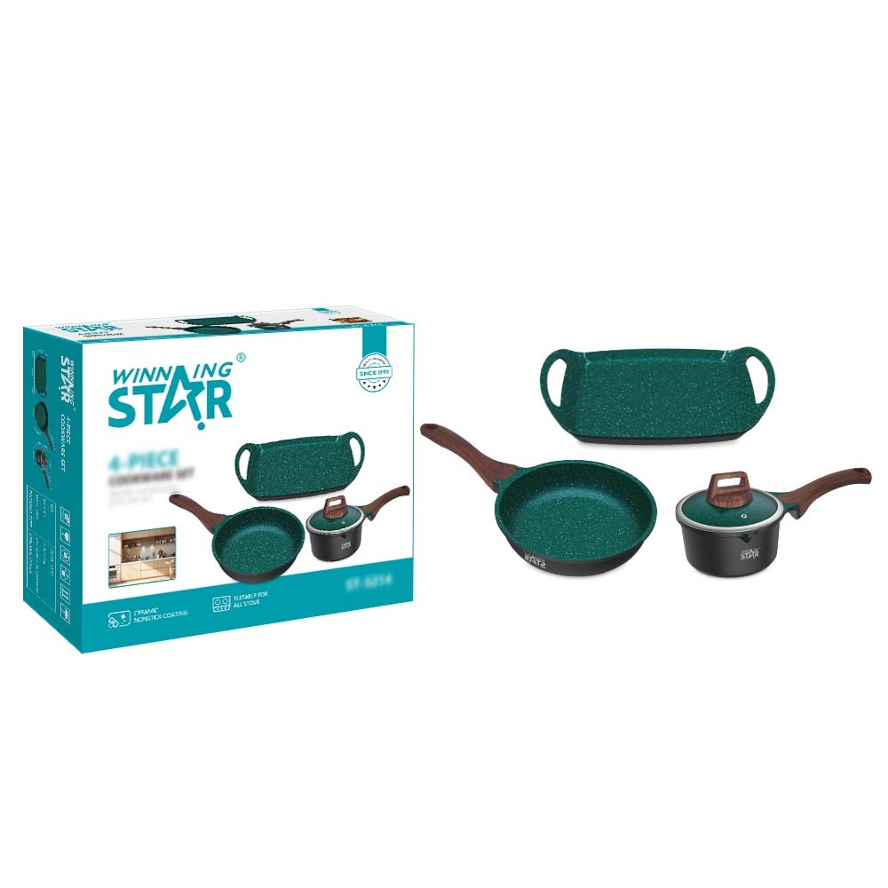 Batterie de cuisine antiadhésive ST-5214 WINNINGSTAR 1,4 L