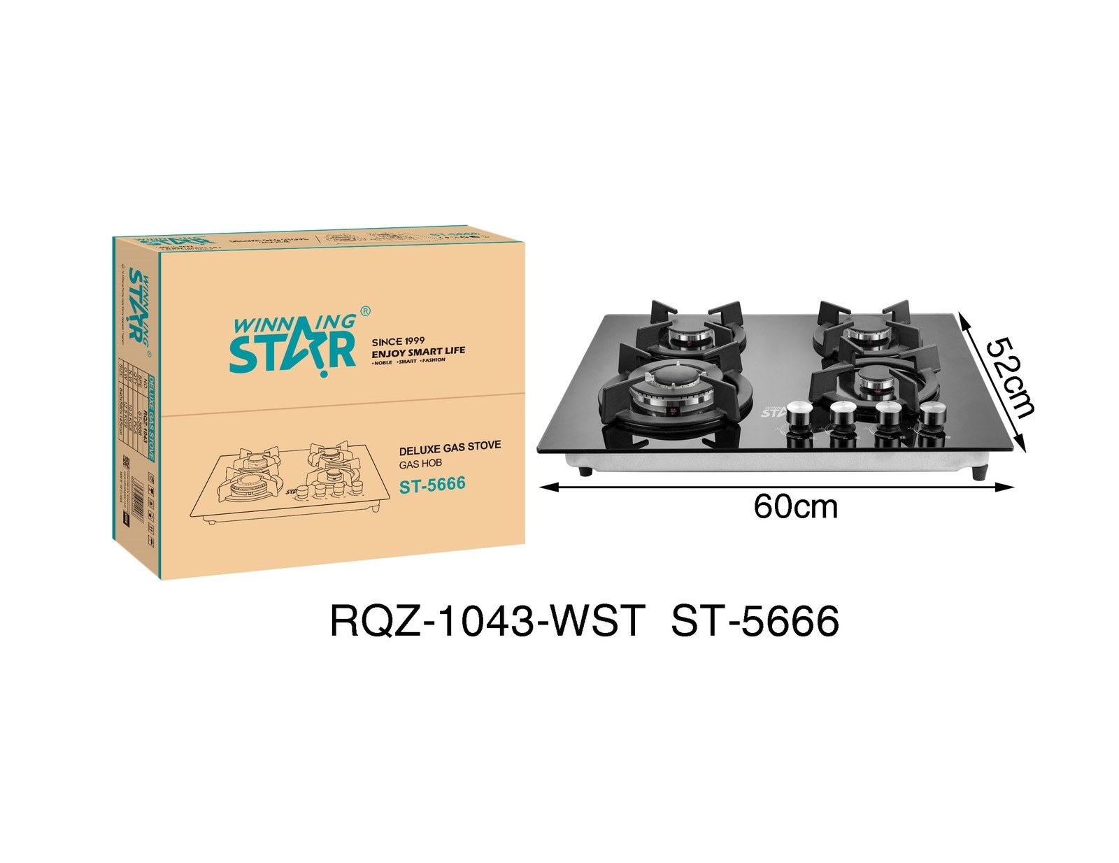 Cuisinière à gaz ST-5666 WINNINGSTAR