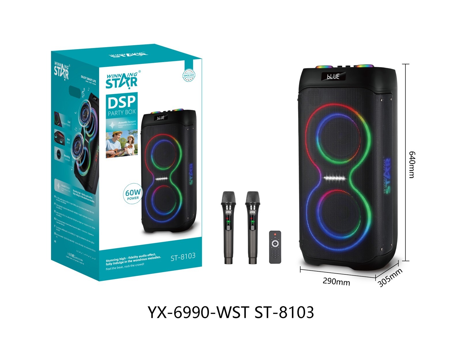 Enceinte ST-8103 WINNINGSTAR
