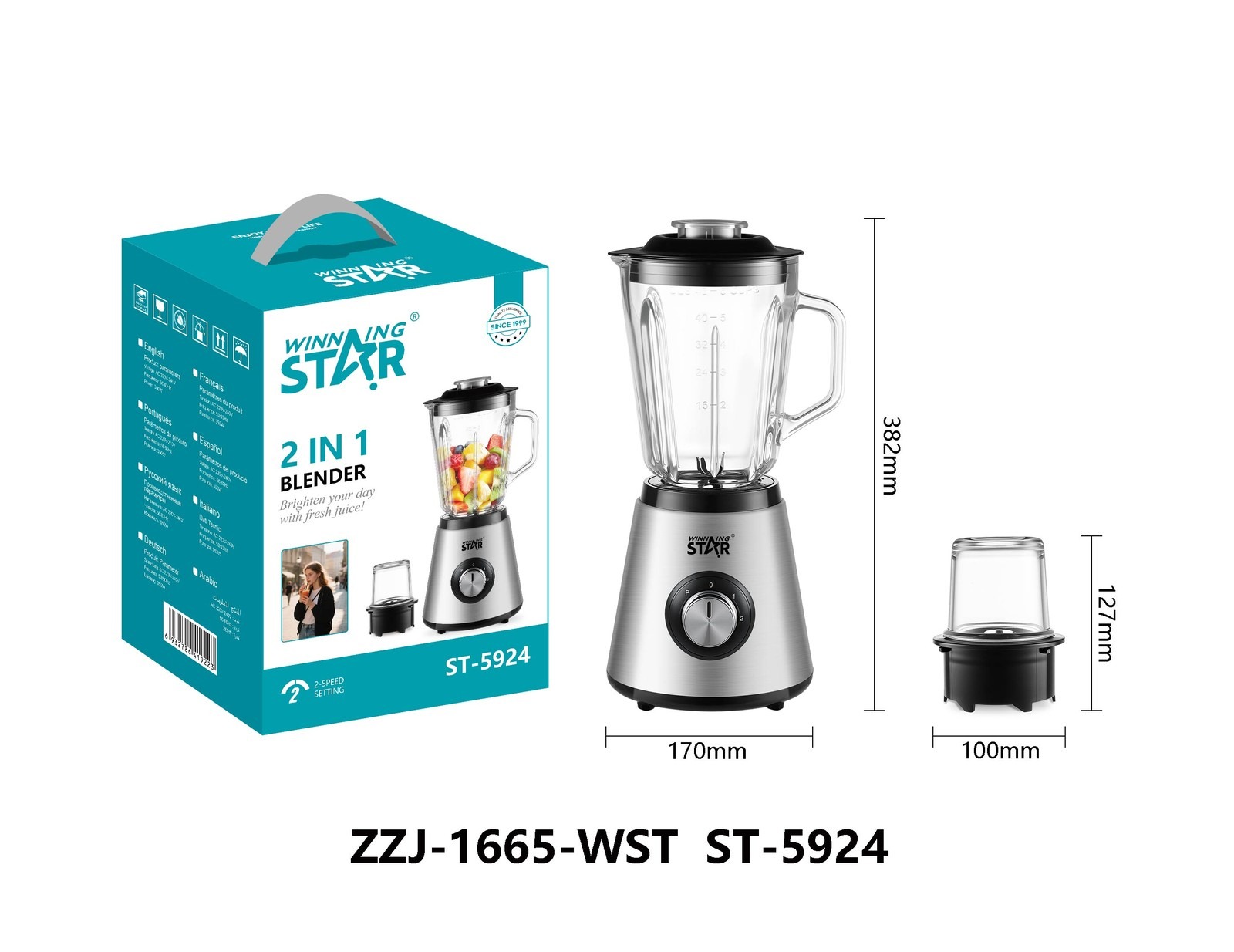 Extracteur de jus ST-5924 WINNINGSTAR