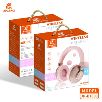 Casque Bluetooth Hi-Fi JH-BT838 – Réduction de Bruit & Polyvalence FM/TF