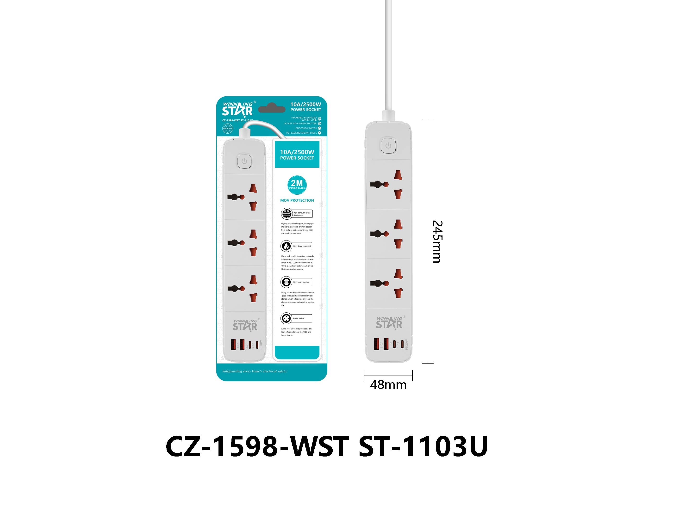 Prise ST-1103U WINNINGSTAR