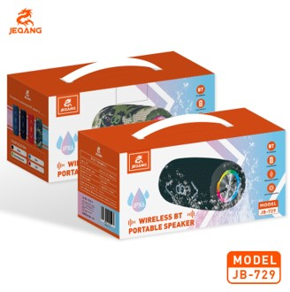 Enceinte Portable Stéréo JB-729 – 16W – Éclairage LED & Batterie 18650