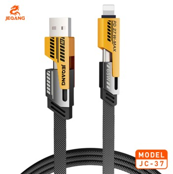 JC-37 2 Drag 2usb-c/usb-ios/c-c/c-iosMechaFast charging