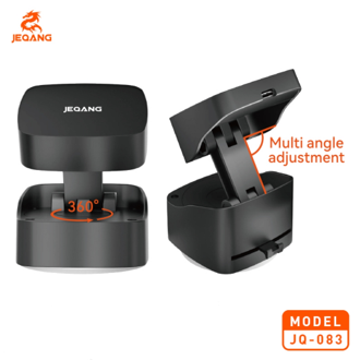 Support Magnétique JQ-083 "Anywhere" – Rotation 360° – Format Mini & Portable – Compatible MagSafe & Universel – Idéal Maison, Bureau et Voyage