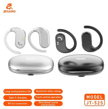Écouteurs Sans Fil JT-52S – Design Luxe en Alliage d’Aluminium & Bluetooth 5.4