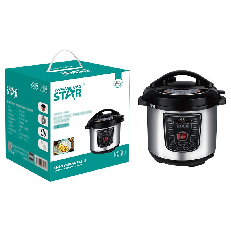 Cuiseur à riz ST-9303-B WINNINGSTAR à vapeur, 6 L, 1000 W