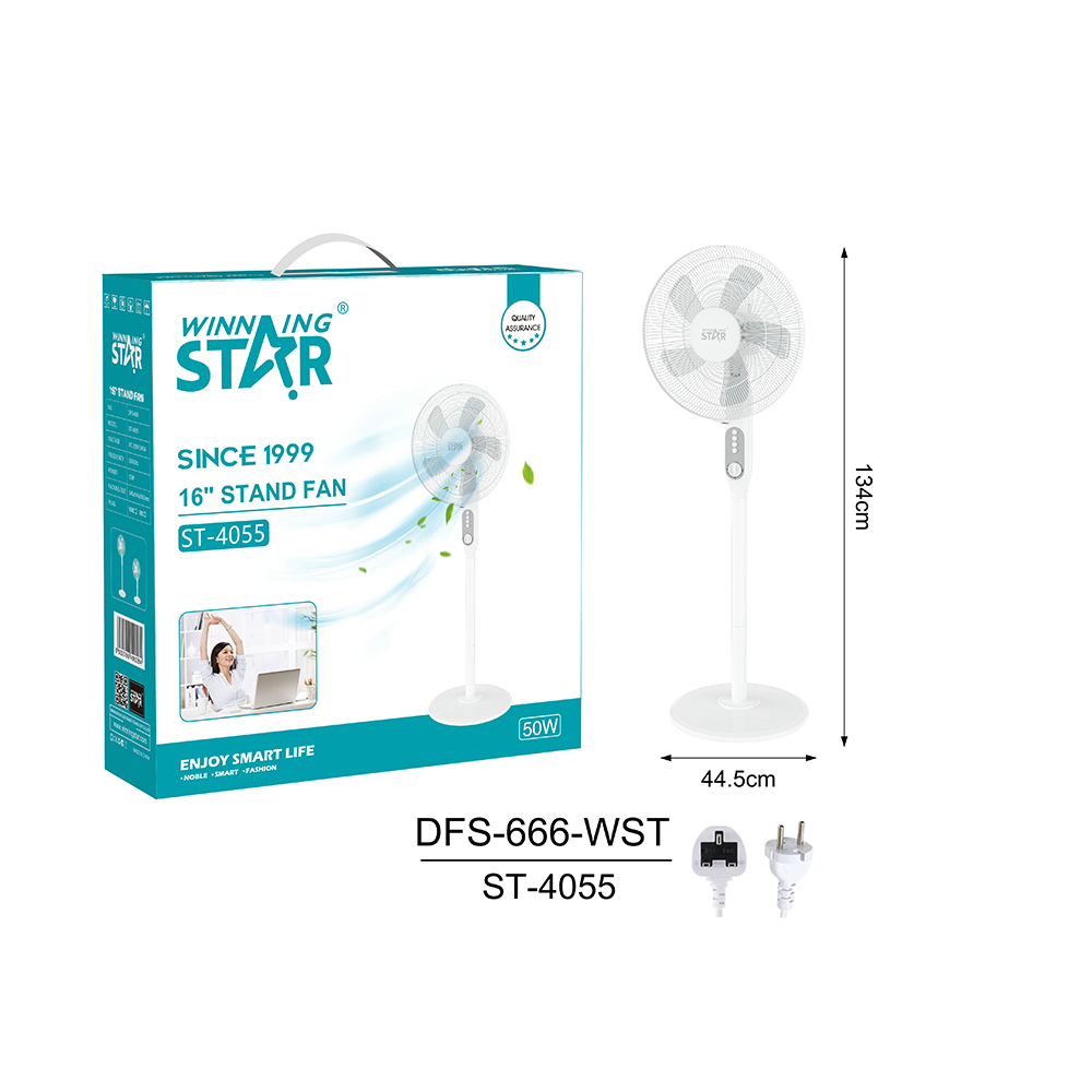 Ventilateur sur pied ST-4055 WINNINGSTAR 16 pouces