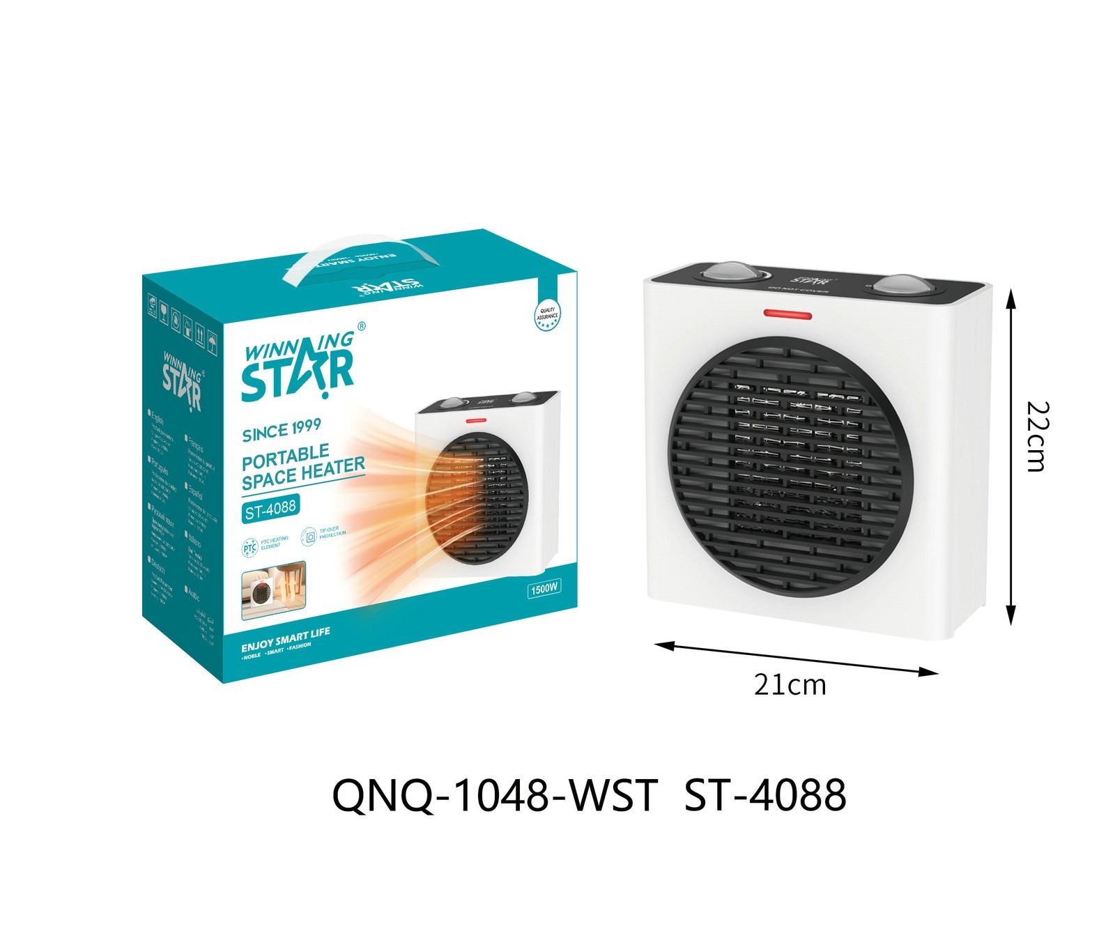 Chauffage ST-4088 WINNINGSTAR 1500 W