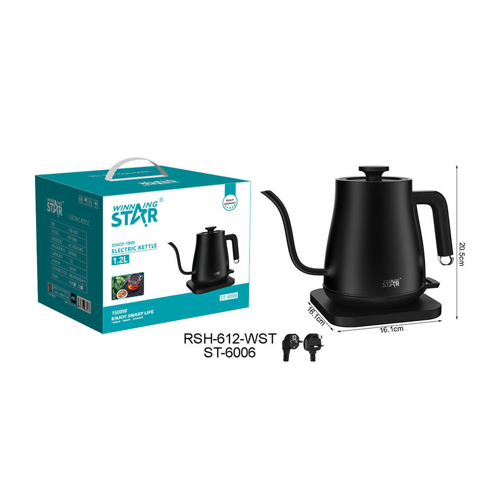 Bouilloire électrique ST-6006 WINNINGSTAR 1,2 L, 1500 W