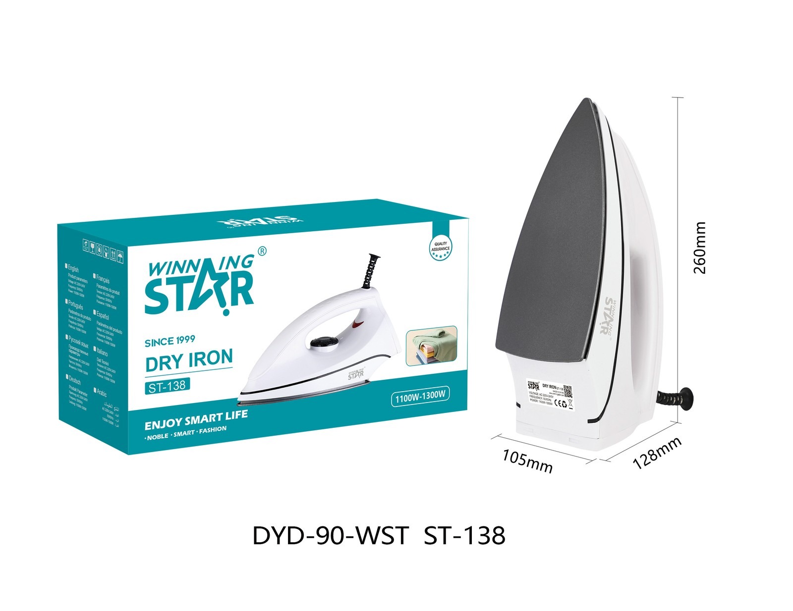 Fer à repasser ST-138 WINNINGSTAR