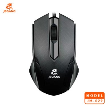 Souris Filaire JM-029 Classic Business – Fiabilité Totale – Connexion USB Plug & Play – Câble 1,5m – Ergonomie Confortable