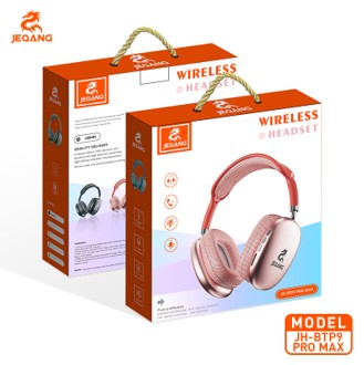 Casque Bluetooth JH-BTP9 Pro Max – Édition Multi-Fonctions – FM & Carte SD