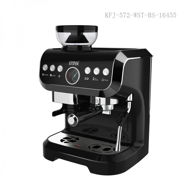 Cafetière à broyeur ST-9707 WINNINGSTAR à vapeur, 2 L