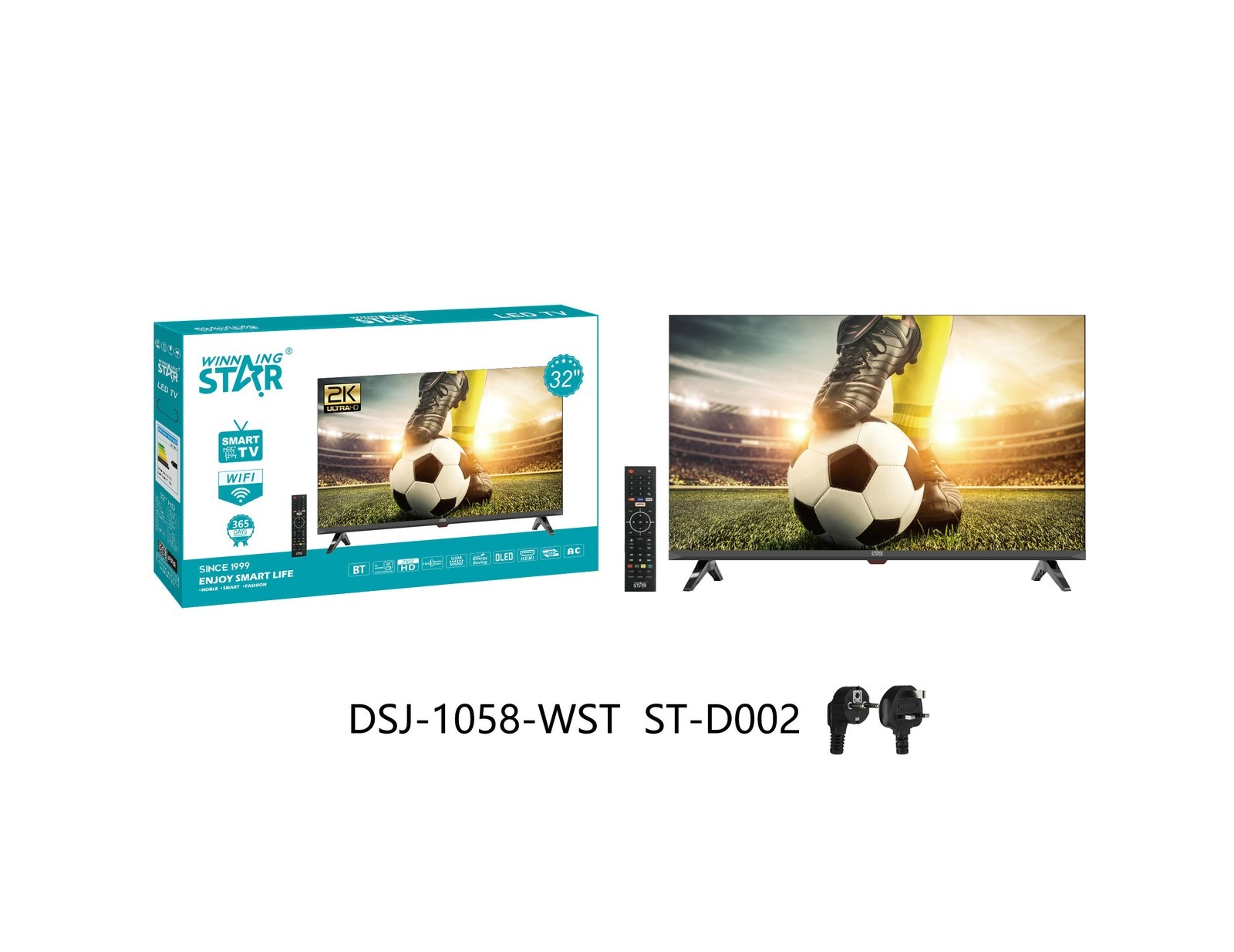 Téléviseur intelligent ST-D002 WINNINGSTAR 32 pouces