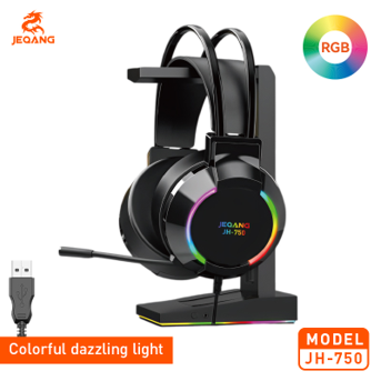 Casque Gamer Professionnel JH-750 – Son Surround 7.1 USB – Haut-parleurs 50mm