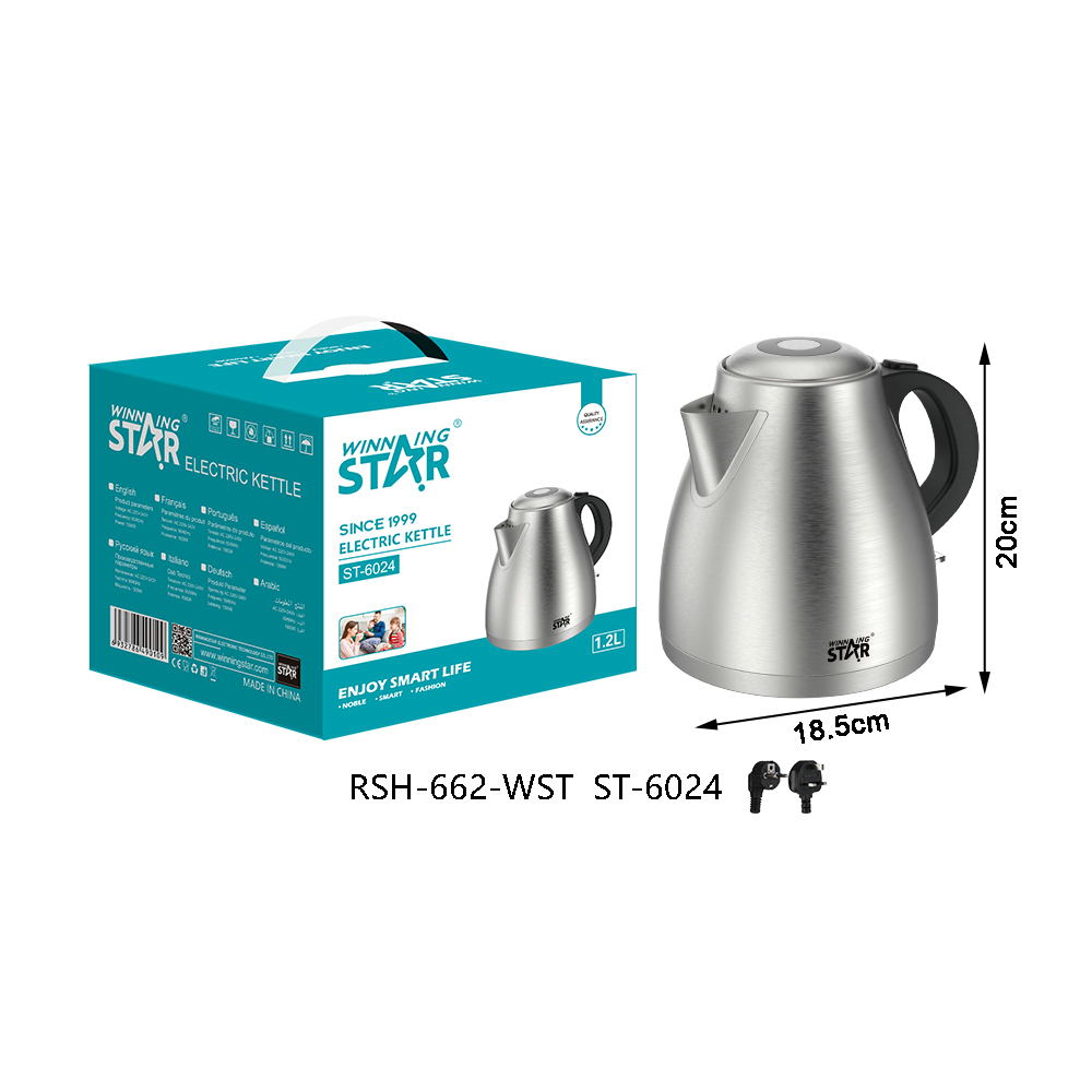 Bouilloire électrique ST-6024 WINNINGSTAR 1,2 L