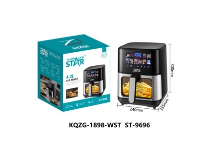 Friteuse à air ST-9696 WINNINGSTAR 4,2 L, 1400 W, tactile