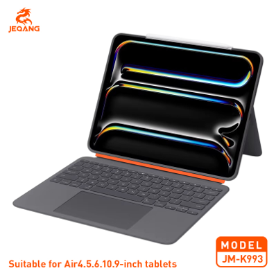 Étui Clavier Bluetooth Haute Autonomie JM-K993 – Spécial iPad Air & Pro M4