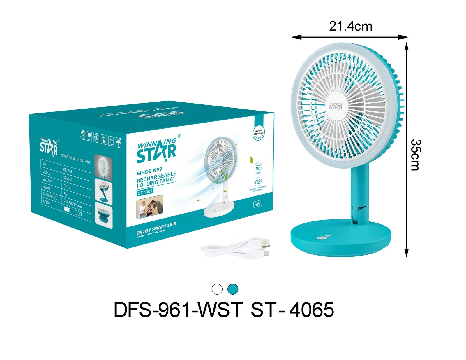 Ventilateur électrique ST-4065 WINNINGSTAR