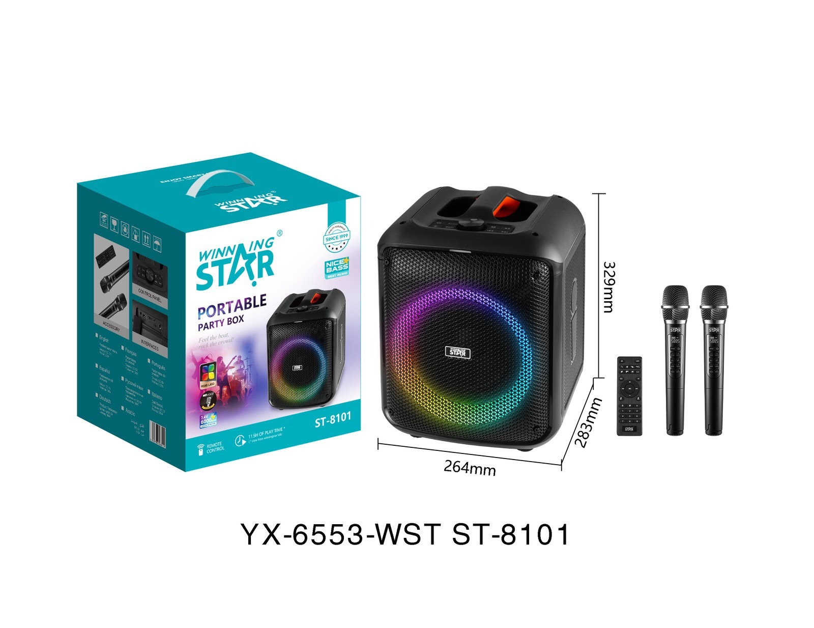 Enceinte ST-8101 WINNINGSTAR