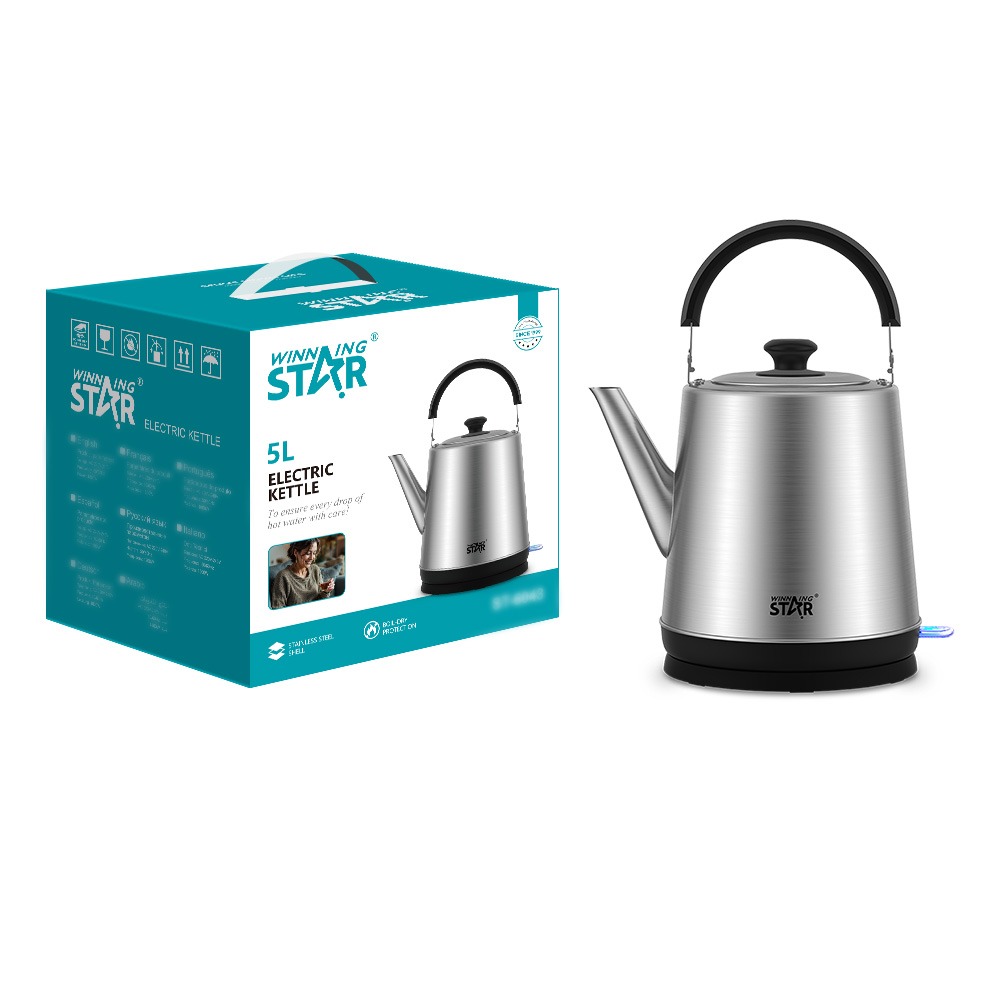 Bouilloire électrique ST-6043 WINNINGSTAR 5 L, 1800 W