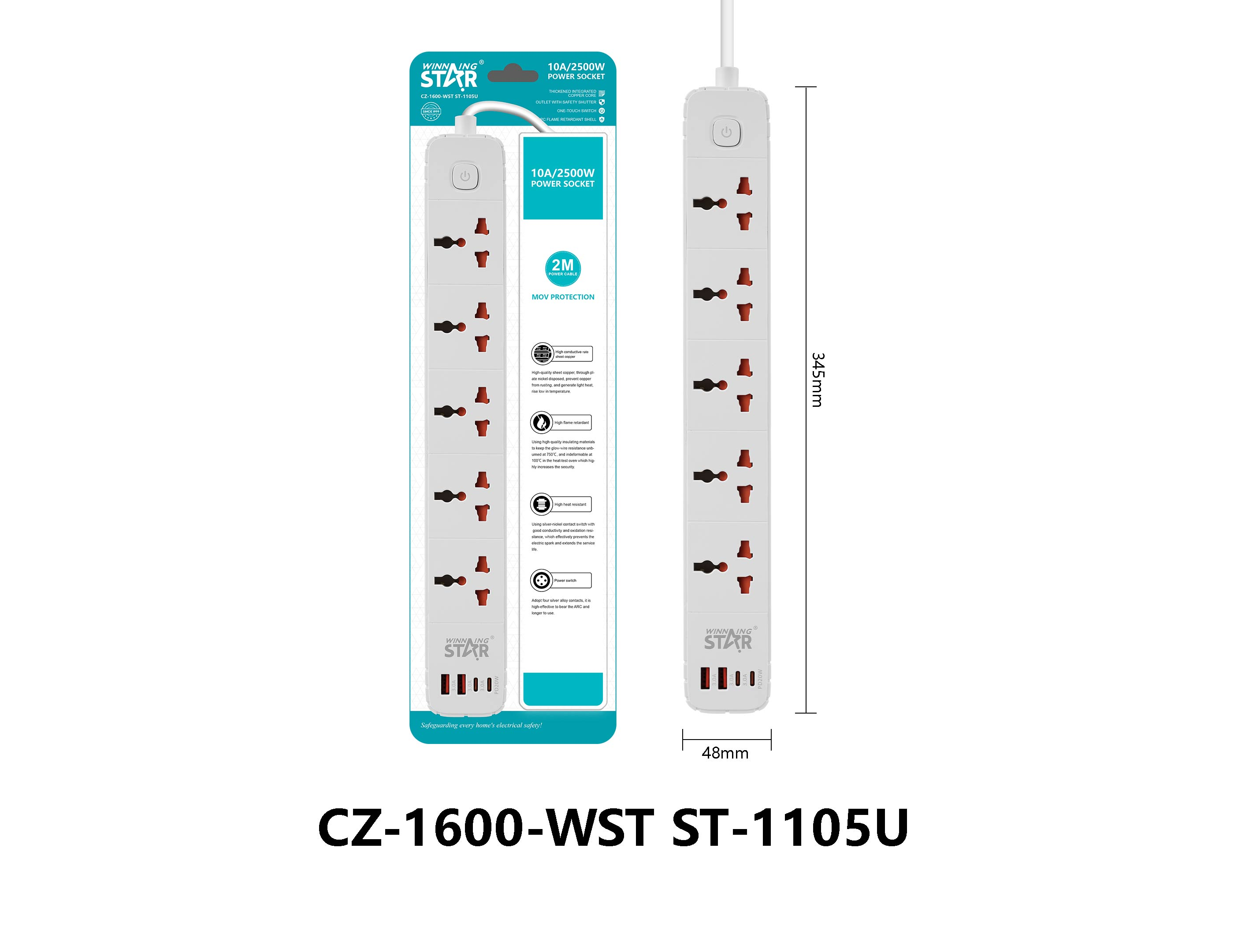 Prise ST-1105U WINNINGSTAR
