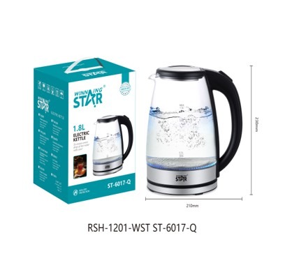 Bouilloire électrique ST-6017-Q WINNINGSTAR 1,8 L, 1500 W