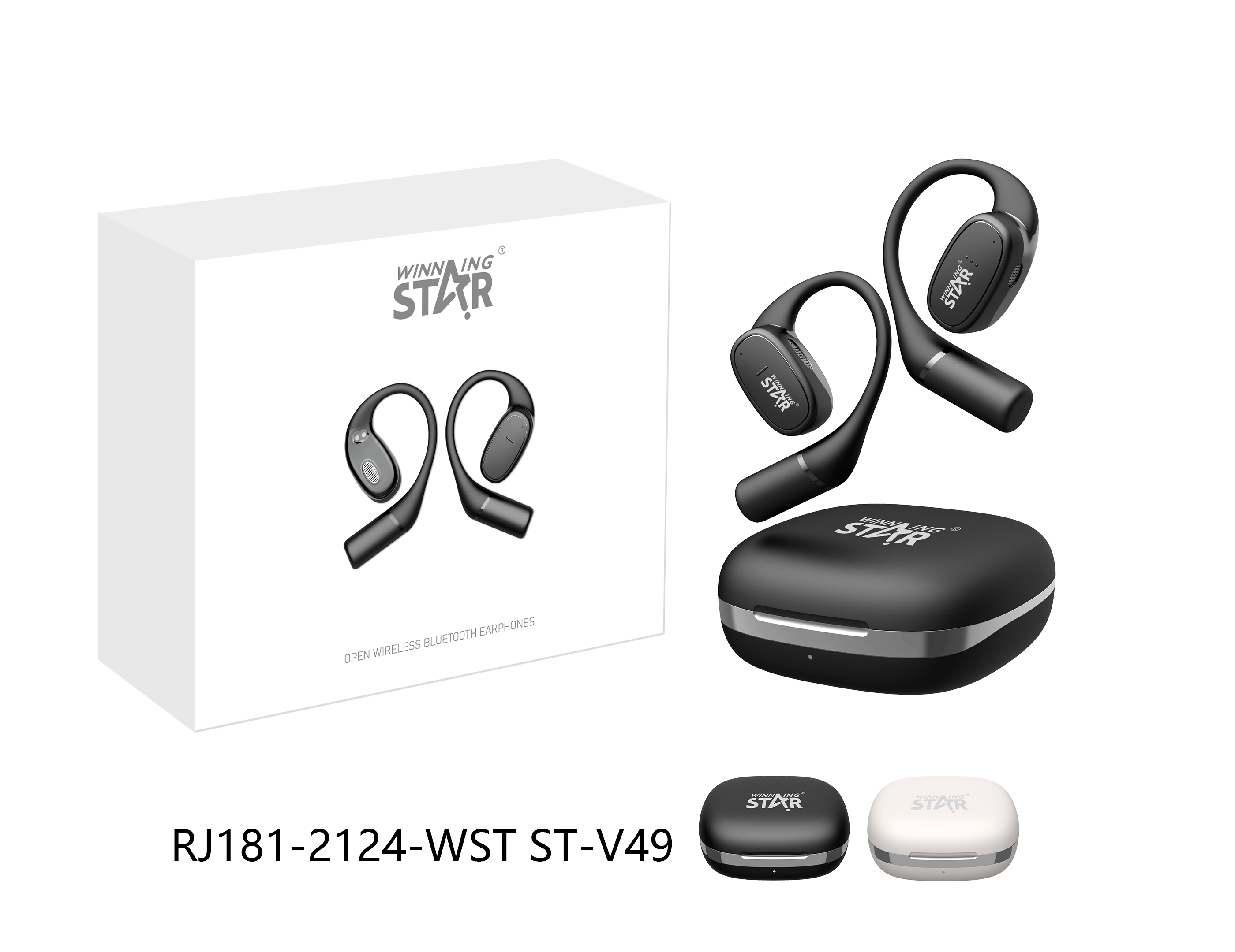 Écouteurs Bluetooth ST-V49 WINNINGSTAR