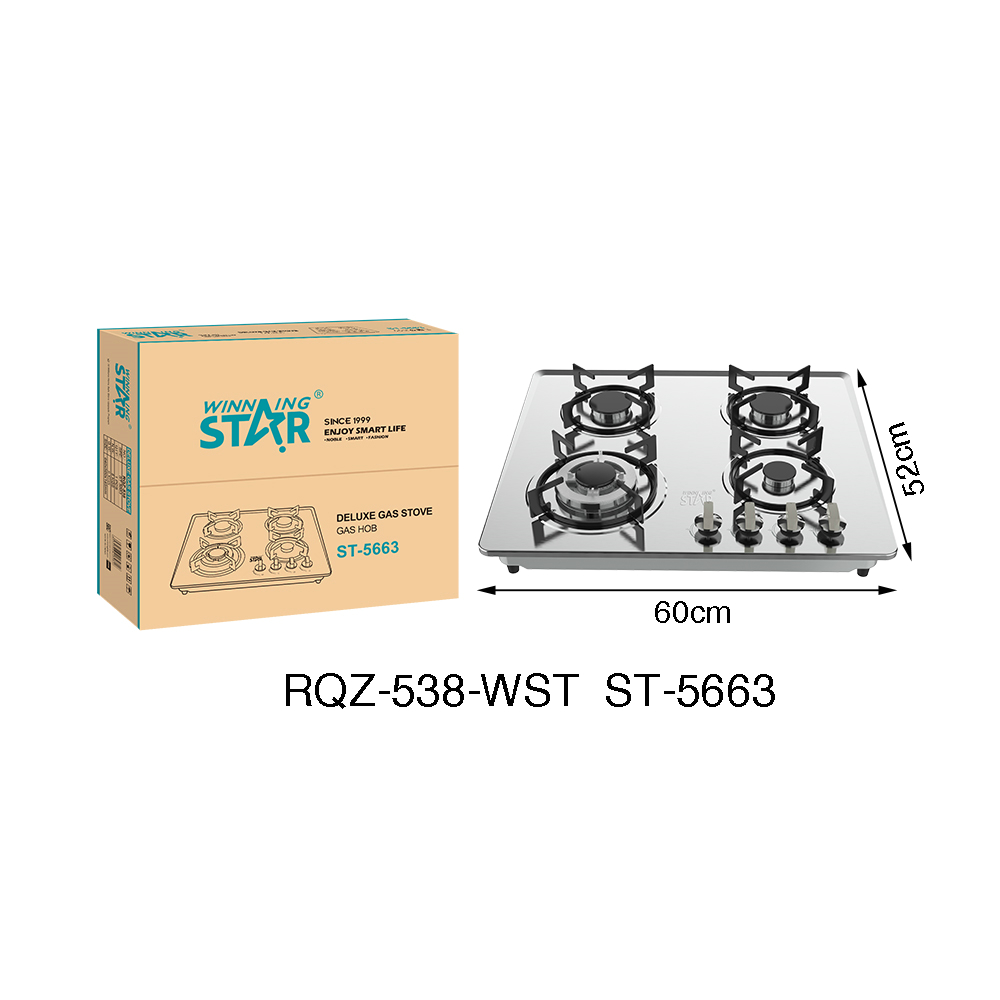 Cuisinière à gaz ST-5663 WINNINGSTAR
