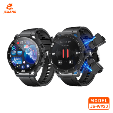 Smartwatch Hybride JS-W920 – Écouteurs TWS Intégrés & GPS Sportif