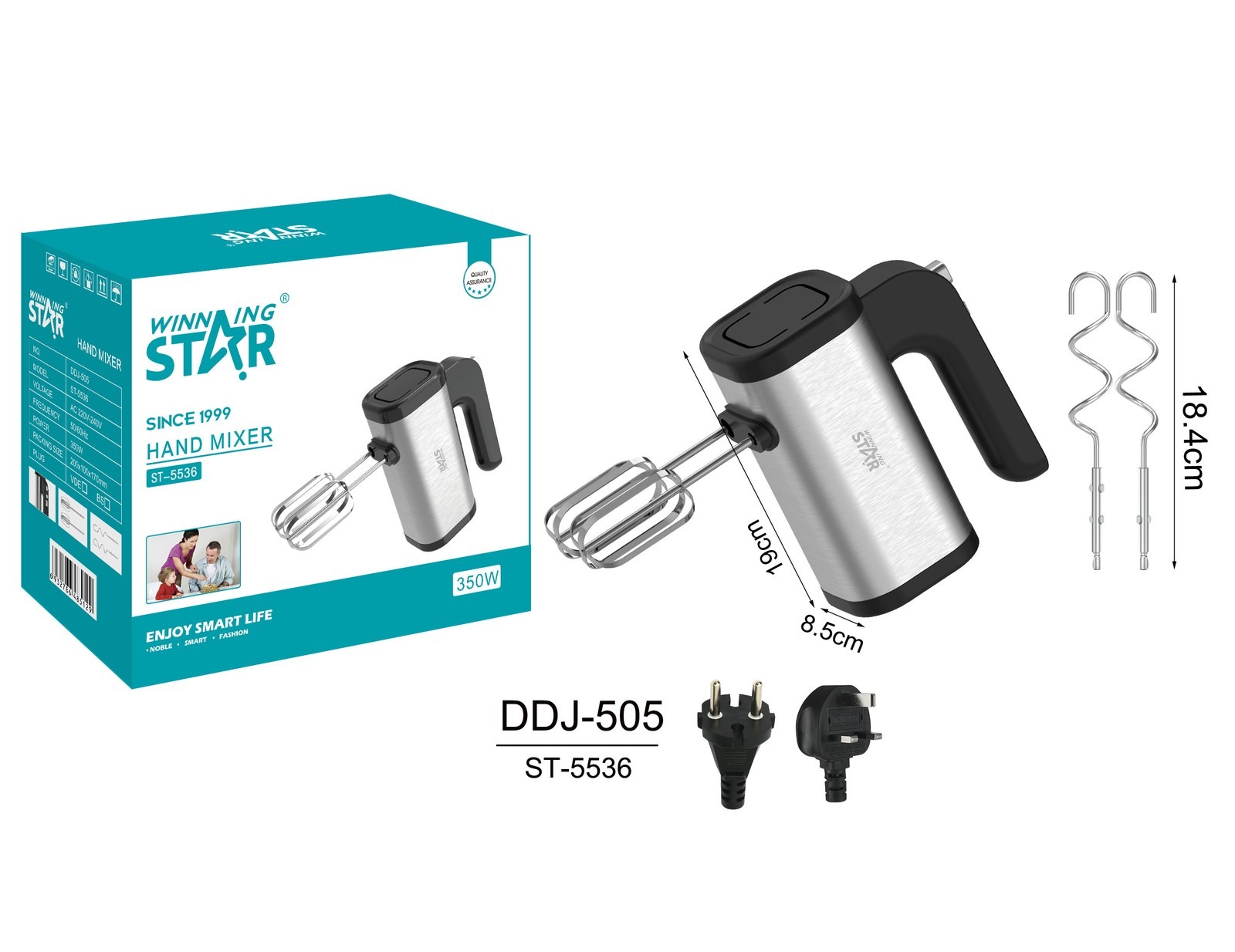 Batteur à œufs ST-5536 WINNINGSTAR