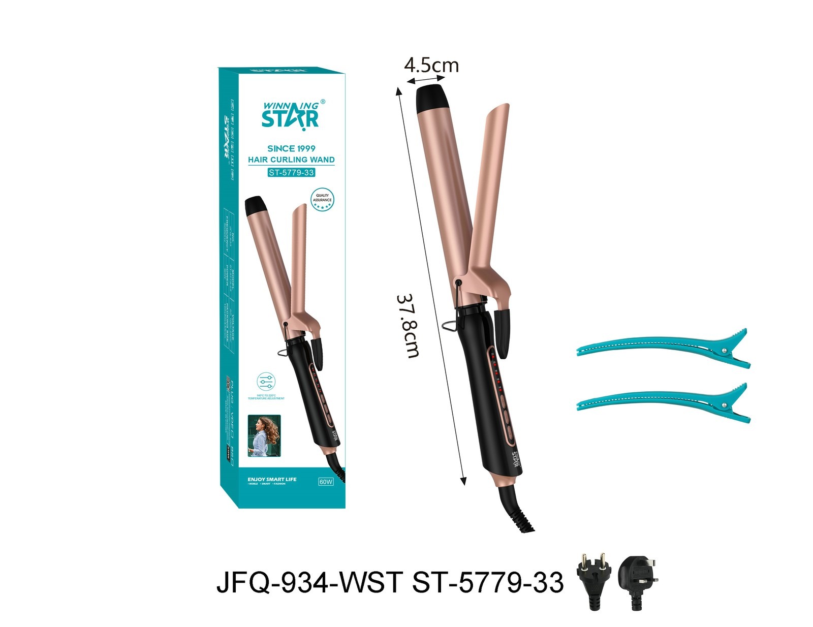 Fer à friser ST-5779-33 WINNINGSTAR