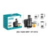 Extracteur de jus ST-5312 WINNINGSTAR 4 en 1, 1000 W, à 6 lames