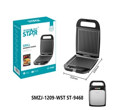 Appareil à sandwichs ST-9468 WINNINGSTAR 1200 W