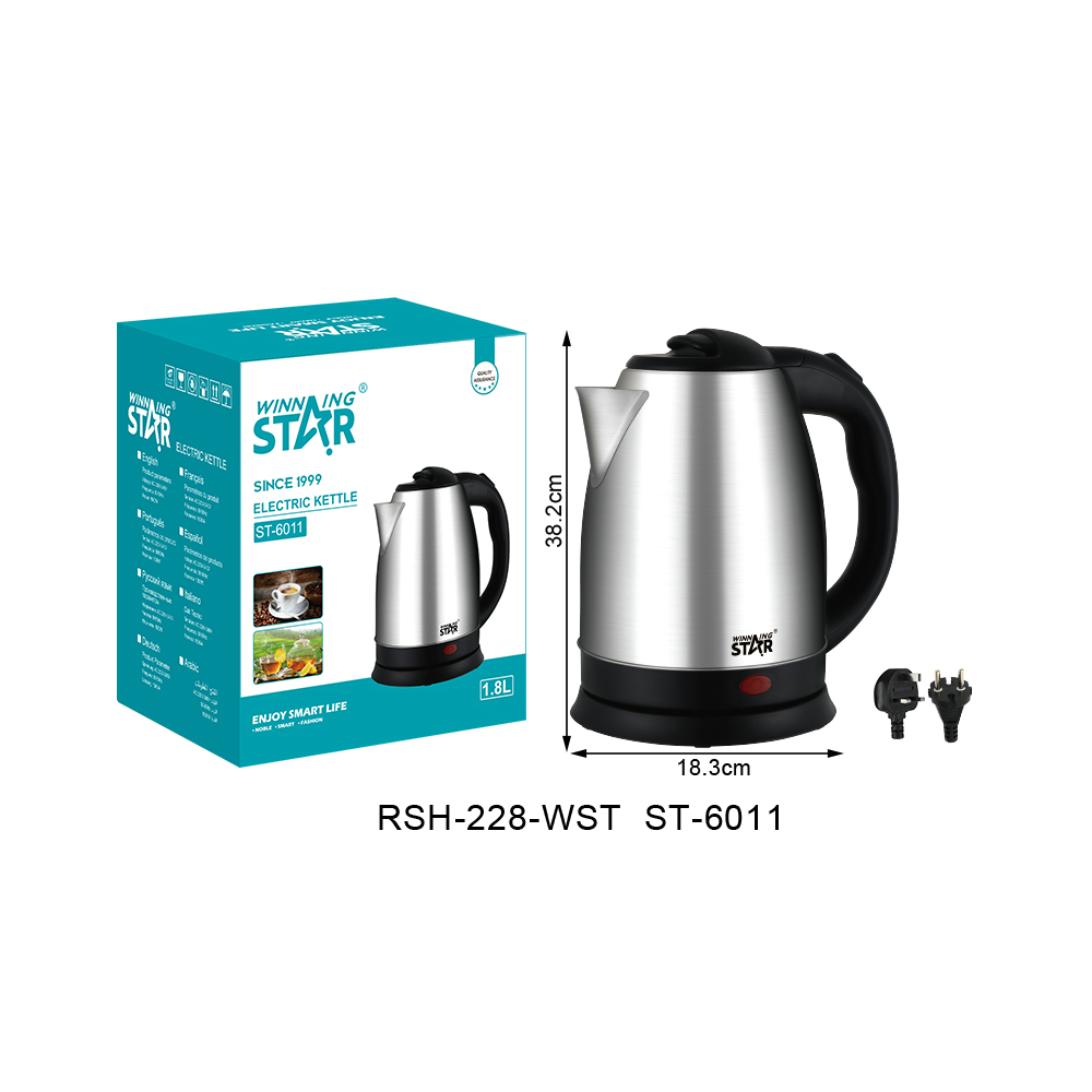 Bouilloire électrique ST-6011 WINNINGSTAR 1,8 L, 1500 W