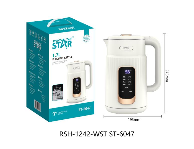 Bouilloire électrique ST-6047 WINNINGSTAR 1,7 L