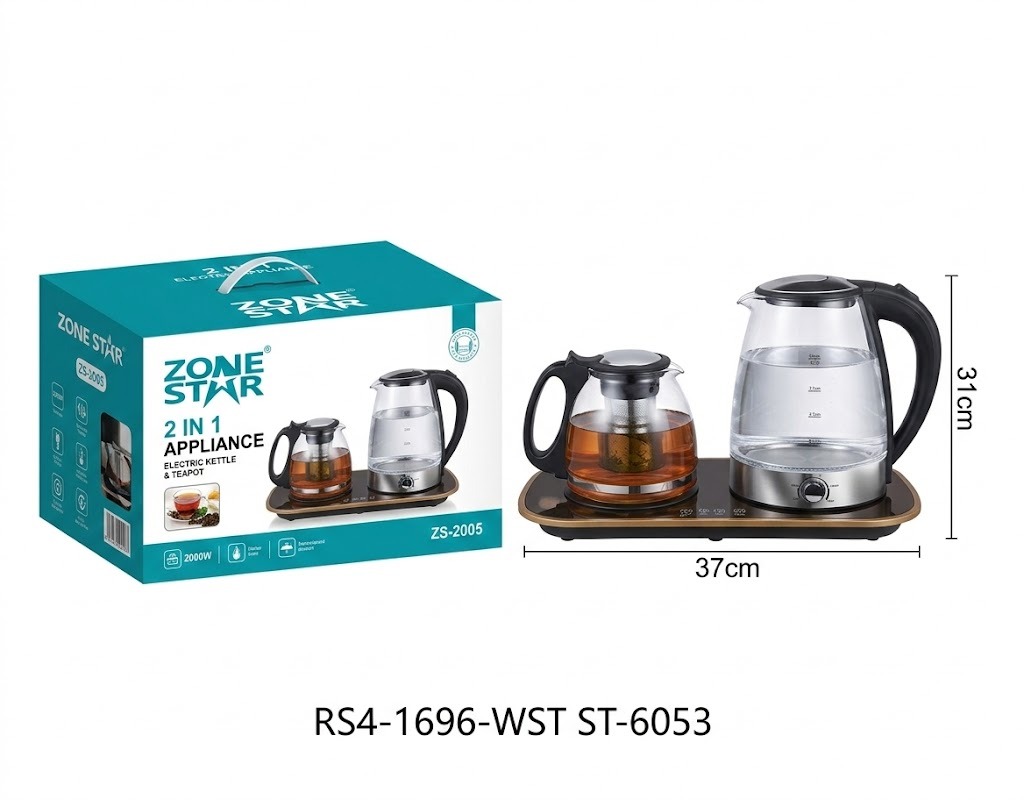 Bouilloire électrique ST-6053 WINNINGSTAR 1,8 L, 2000 W