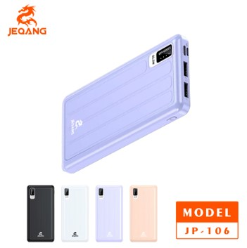 Power Bank 10000mAh JP-106 – Dual Charge PD 20W & QC 22.5W – Ultra Rapide