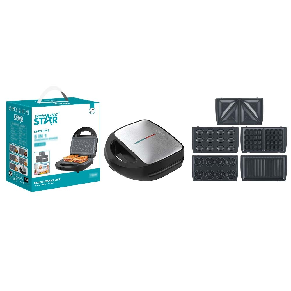 Appareil à sandwichs ST-9396 WINNINGSTAR 5 en 1